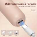 Epilator,Facial Hair Removal for Women,2-in-1 Gentle Root Removal PluxyEpil for Coarse & Fine Hair,2026 New Rechargeable Lady Depiladora Electric Shaver for Face/Legs/Bikini Smooth Skin (Rose Gold)