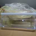 refrigerator crisper drawer replacement bin (or door shelf bin)
