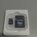 Amazon Basics Micro SDXC Memory Card with Full Size Adapter, A2, U3, Read Speed up to 100 MB/s, 128 GB, Black