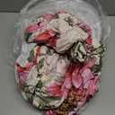 FUANGUI 3 Piece Stretch Sofa Couch Covers for 2 Cushion, Printed Sofa Loveseat Slipcover with 2 Separate Cushion Cover, Floral Washable Sofa Slip Covers Furniture Protector (Loveseat, Peony Flower) (Medium)