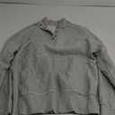 SHEWIN Womens Sweatshirt Casual Long Sleeve Lightweight Sweatshirts Button Loose Pullover Tops (Medium)
