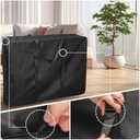 Extra Large Outside Folding Chair Storage Bag with Zipper and Handles, 600D Folding Chair Carry Bag for Zero Gravity Chair Cover, Portable Folding Lounge Chair Carrying Bags, 43" L x 11" W x 29" H