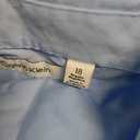 Calvin Klein Kids Sateen Shirt (Big Kids) (Blue, 18)