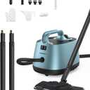 Steam Cleaner, 293F 58 PSI Powerful Multipurpose Handheld Steam Mop for Home Use, 21 Attachments, 50Oz Capacity, Heavy Duty Steamer for Carpets, Floors, Cars, Tiles, Crack Cleaning, Light blue