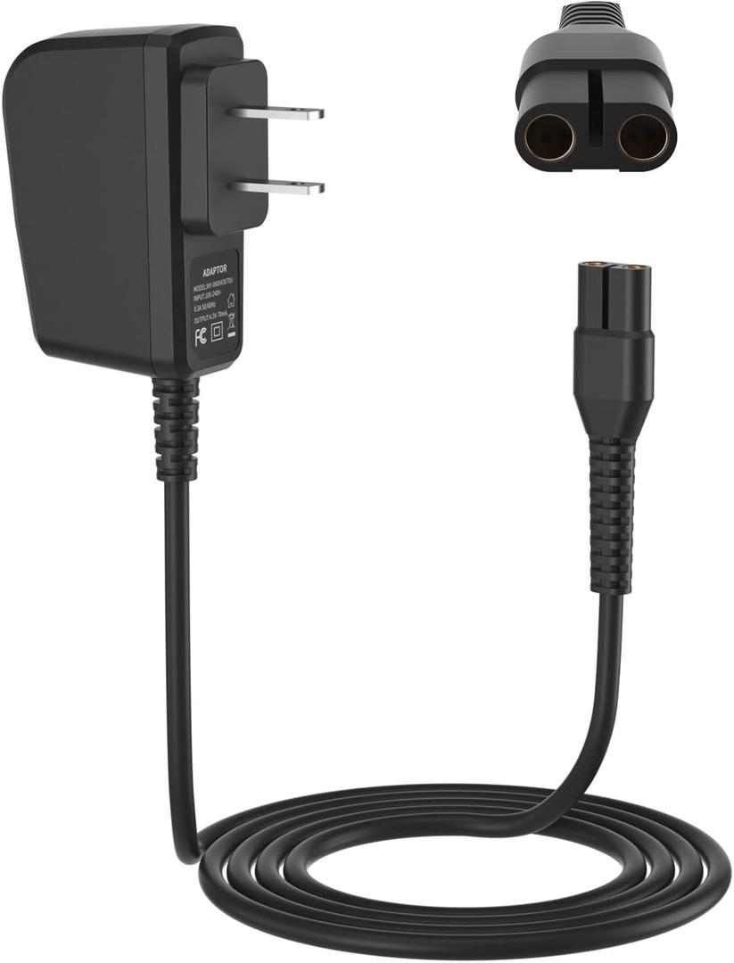4.3V Power Charger Fit for Philips Norelco OneBlade A003900 QP2520 QP2520/90, QP2520/72, QP2520/70 QP2521 QP2522 QP2515 MG5700 MG3720 Electric Shaver