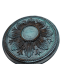 Ekena Millwork  Orrington Ceiling Medallion, Bronze Blue Patina