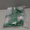 Dust Barrier - Plastic Zipper Door Dust Protection Kit - Construction Door Cover with Zipper Magnect for Room Remodel, Fit Standard Doorway 4'W x 7.5'H (4' x 7.5')