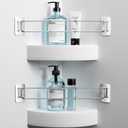 RV Corner Rod 2 Pack, Camper Shelf Bar, 713 Inches Adjustable Bathroom Organizer, Stainless RV Wall Accessories