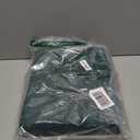 SONGMICS Mazie Collection - Small Folding Storage Ottoman, Foot Rest Stool, 12.2 x 16.1 x 12.2 Inches, 286 lb Load Capacity, for Living Room, Bedroom, Home Office, Dorm, Retro Green ULSF102C01