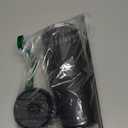 BJPKPK 30oz Stainless Steel Insulated Tumbler With Handle And Lid Straw Travel Coffee Mug Thermal Cup,Black