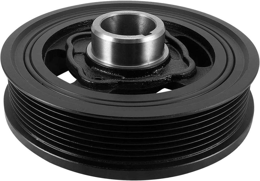 AULINK 594-350 Harmonic Balancer Crankshaft Pulley For Toyota 4Runner 2003-2020,Tacoma 2005-2015,Tundra 2005-2014,FJ Cruiser 2007-2014;For Lexus GS300 2006,IS250 2006-2015 2.5/3.0/4.0L V6#1347031010