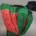 Supet Inflatable Dog Cone Alternative, Soft Recovery Collar for Small, Medium, Large Dogs (XL(Neck 14"-18"), Donut Red)