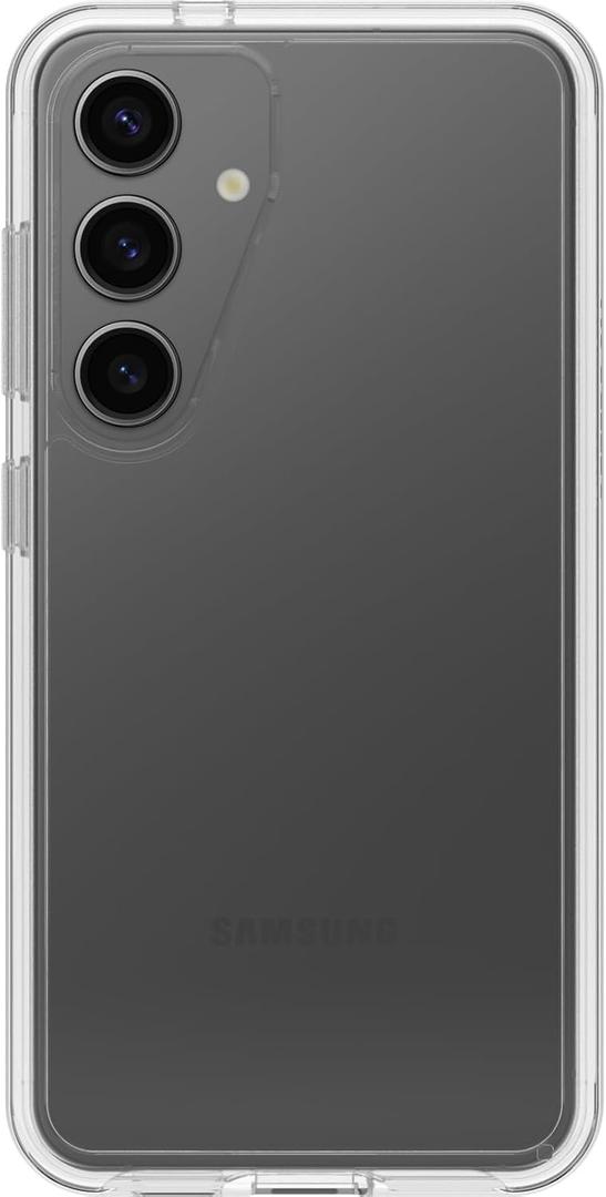 OtterBox Samsung Galaxy S24 Symmetry Series Clear Case - Clear, Ultra-Sleek, Wireless Charging Compatible, Raised Edges Protect Camera & Screen