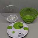 Cuisinart Large Spin Stop Salad Spinner- Wash, Spin & Dry Salad Greens, Fruits & Vegetables, 5qt, CTG-00-SAS1