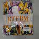 BTFBM Womens Spring 2026 Casual Maxi Dresses Short Sleeve Smocked Tiered Floral Boho Long Beach Dress with Pockets (XXL)