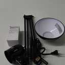 GLOBE Electric 12641 Architect 32" Swing-Arm Clamp-On Lamp, Black Architect, Finish, LED Bulb Included