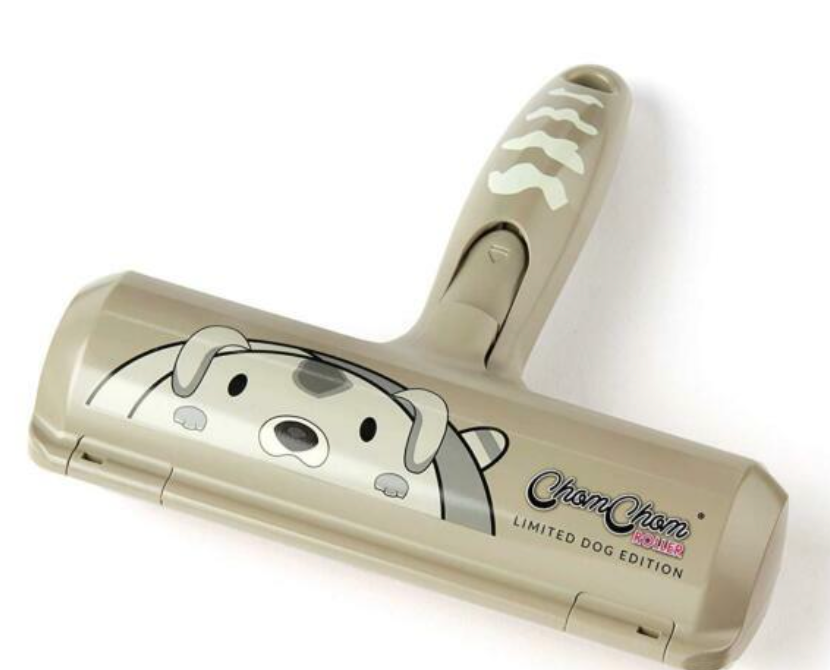 ChomChom Roller Pet Hair Remover – Original Size Reusable Lint Roller for Cat & Dog Hair on Furniture, Couch, Carpet, Car, Rugs & Bedding – Portable, Eco-Friendly, Limited Dog Edition