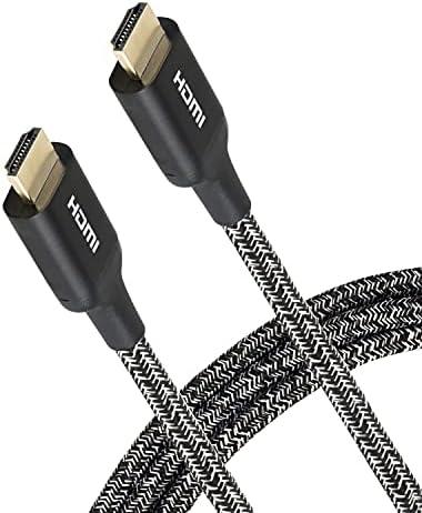 Philips Elite Premium Certified High-Speed HDMI Cable with Ethernet, 6 ft. 1080p 120Hz 4K 60Hz, 18Gbps, for TV, Monitor, Laptop, PS5, Xbox One X S – SWV6320P/27
