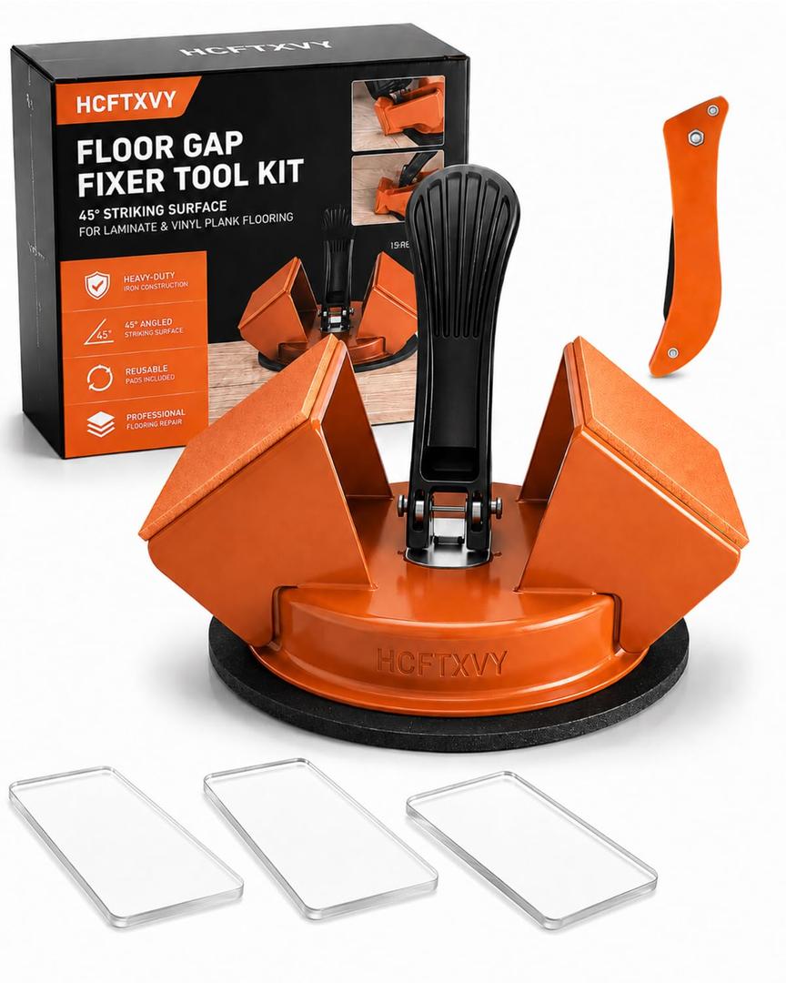 Floor Gap Fixer Tool Suction Cup Vinyl Lvp Flooring Plank Repair Laminate
