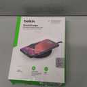 Belkin Quick Charge Wireless Charging Pad - 10W Qi-Certified Charger Pad for iPhone, Samsung Galaxy, Apple Airpods Pro & More - Charge While Listening to Music, Streaming Videos, & Video Calls - Black