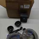 H4/9003 LED Headlight Bulbs + 7 Inch H6024 Glass Round LED Headlight Housing,Halogen Sealed High Low Dual Beam,Original Classic Look Conversion Pair Kit Pair