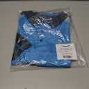 LULY YANG DSP Men's Active Polo - Short Sleeve (Blue, XXL)