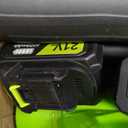 Leaf Blower Cordless,Electric Leaf Blower with 2 4.0Ah Battery Powered and Fast Charger, Cordless Blowers for Lawn Care and Car Dust Snow Blower,6 Speed Control (Green)