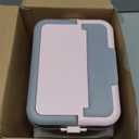 AERVOCE Electric Lunch Box for Adults  8000mAh Cordless Heated Lunch Box for Women 1L Portable Food Warmer for Car, Office or Outdoor Jobsites(pink)