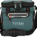Titan by Arctic Zone 30 Can Zipperless Soft Cooler with HardBody Liner (Jungle Hunt)