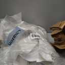 JTIEO Shipping Labels 4" x 6" Thermal Labels 1000 Fanfold Direct Thermal Label Printer Paper, Perforated White with Permanent Adhesive, Compatible with Most Thermal Printers.