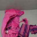 Morph Striped Pink Cat Costume for Girls - Pink & Purple Cat Costumes for Kids - Halloween (4-6 Years)