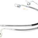Rough Country Front Stainless Steel Brake Lines for Ram 1500 4WD (2019-2024)