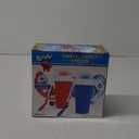 Nostalgia Kool-Aid Squeezy Slush 10 Oz. Cup for Instant Slushes from any Drink, Soda, or Juice with Dome and Reusable Spoon Straw
