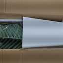 6FT Artificial Palm Tree, Tall Faux Palm Tree Indoor with Fake Plants Tall, Artificial Plants with Lifelike Leaves for Home Office Decor (White)