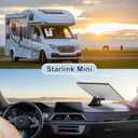 Starlink Mini Car Mount for Dashboard, Sticky Suction Base, 90 Angle-Adjustable, Starlink Mini Mounting Kit, Car Suction Cup Mount Ensures Stable Setup While Driving