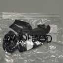 YAODHAOD Dog Shoes for Small Dogs, Puppy Dog Boots & Paw Protector for Winter Snowy Days, Anti-Slip Sole Dog Booties for Indoor Hardwood Floor 4PCS (Black, Size: 4)