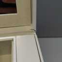 Frebeauty 5-layer Jewelry Box,Faux Leather Jewelry Organizer with 4 Drawers,Jewelry Organizers and Storage with Mirror,Jewelry Holder Organizer for Necklace,Jewerly Boxes for Women Girls(White) (Medium)