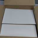 12x12x6 inch Cake Boxes 20 pcs, Large 12 inch Cake Box with Window for 6 Inch Tall Large Bakery Cakes, Pies, Sturdy Square White Cardboard, Cake Decorating Supplies (80 Pcs Stickers)