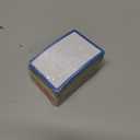 Colored Border Magnetic Labels Dry Erase 4x2 Inch 40 Pieces, Reusable Magnetic Dry Erase Labels for Whiteboards, Locker, School, Classroom, Office, Home