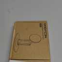 OMOTON 360Rotating MS04 Magnetic Phone Stand for Desk, Adjustable Foldable Aluminum for MagSafe Cell Phone Stand Holder with Non-Slip Base, for iPhone 17/16/15/14 Pro Max Air, Black