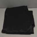 LTC LINENS 2 Pack Black Rectangular Tablecloths 60 x 126 Inches for 8 Feet Rectangle Banquet Tables with Half-Drop - Stain and Wrinkle Resistant Polyester Fabric Cloth Table Covers for Party, Wedding