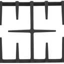 WB31X27150 Gas Burner Grate replace for JXGRATE1 GE Stove Electric Gas Stove Parts Stove Surface Top Center Grate Cast Iron Holder Replace WB31X24737 AP5985159