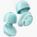 SwanChic Ear Plugs for Sleeping Noise Cancelling, 45dB Hearing Protection for Concerts Earplugs Noise Reduction Reusable Soft Silicone Ear Plugs for Snoring Airplanes Travel, Study with 5Pair Ear tips