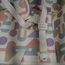 Nuby 4-in-1 Baby High Chair Seat with Removable Tray - 6+ Months to 3 Years - Adjustable Toddler Chair for Eating - Holds Up to 60 lbs - Geometric