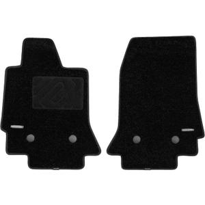 WENNEBIRD Superior Carpet Floor Mats for 2014-2019 Chevrolet Corvette C7, 0.6-Inch Ultra-Thick, Noise-Reducing, All-Weather Waterproof Anti-Slip  2-Pc Set