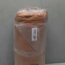 WDCOZY Burnt Orange Quilts Queen Size Bedding Sets with 2 Pillow Shams, Red Lightweight Soft Bedspread Coverlet, Quilted Blanket Thin Comforter Bed Cover for All Season, 3 Pieces, 90x90 inches