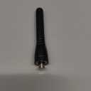 EMagTech 10.5CM Car Short Rod Antenna Rubber Aerial Mast Adapter Compatible with Smart Fortwo 451 450 with M5 M6 Screws and Washers Black