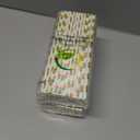 2 x YAOSHENG Premium Disposable Drinking Fruit Paper Straws, Pack 100 Pineapple Paper Straws for Cocktail Party Supplies,Birthday,Bridal/Baby Shower,Juice,Shakes (Pineapple)