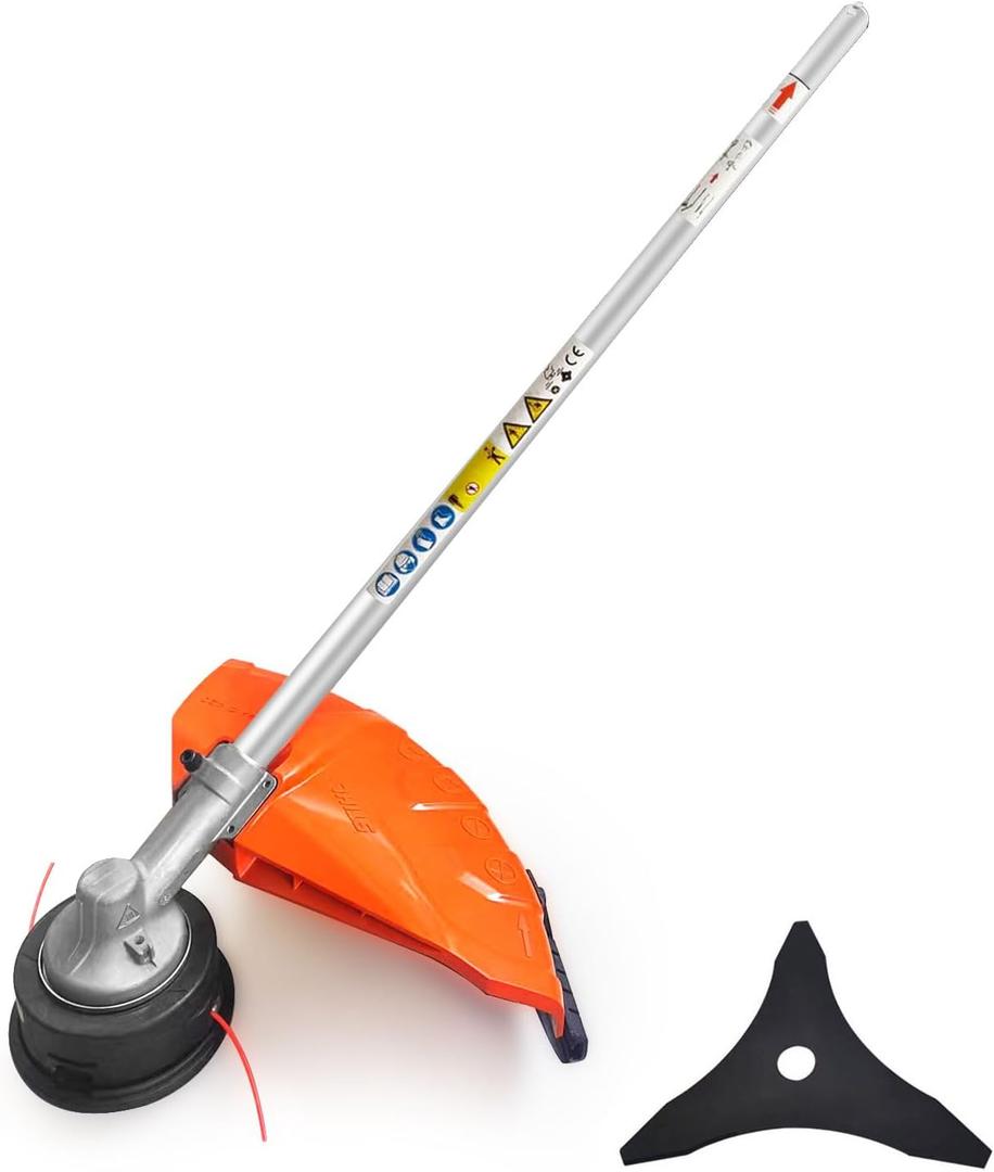 Combo brushcutter Attachment/Sring Trimmer Attachment Compatible with KM 55 RC-E KM 56 RC-E KM85 R KM 94 RC-E KM 111R Brush Cutters 41802000687
