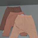 Unisex-Baby Harlowe 3-Pack Pants 100% Organic Cotton for Baby Boys & Girls (3-6 Months, Sunset)